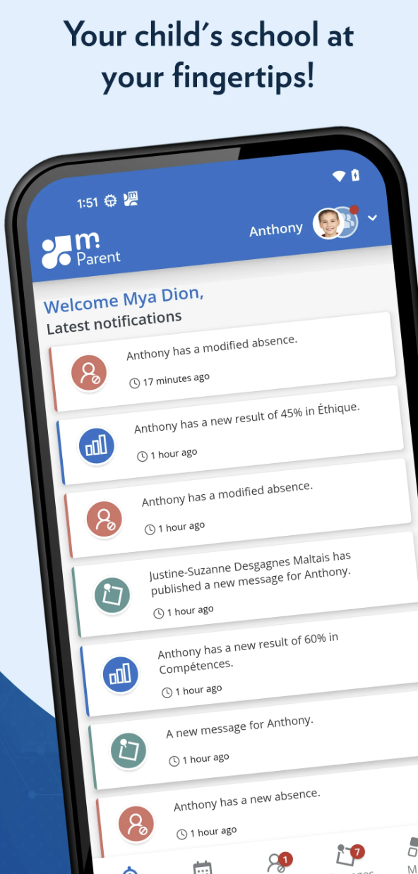 Picture showcasing the App